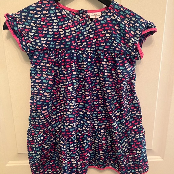 Vineyard Vines dress girl whale size 5 T - Picture 1 of 5